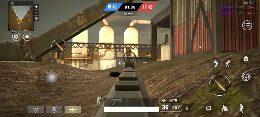 Jangawar Multiplayer FPS android App screenshot 0