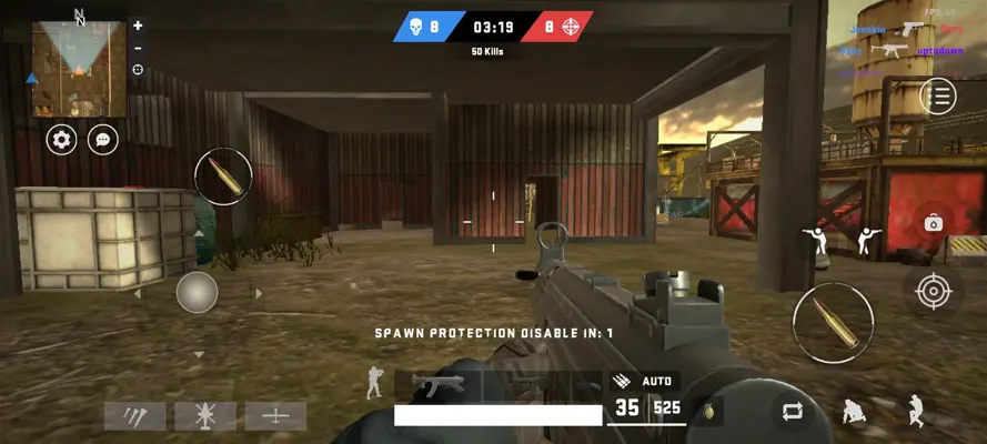 Jangawar Multiplayer FPS android App screenshot 1